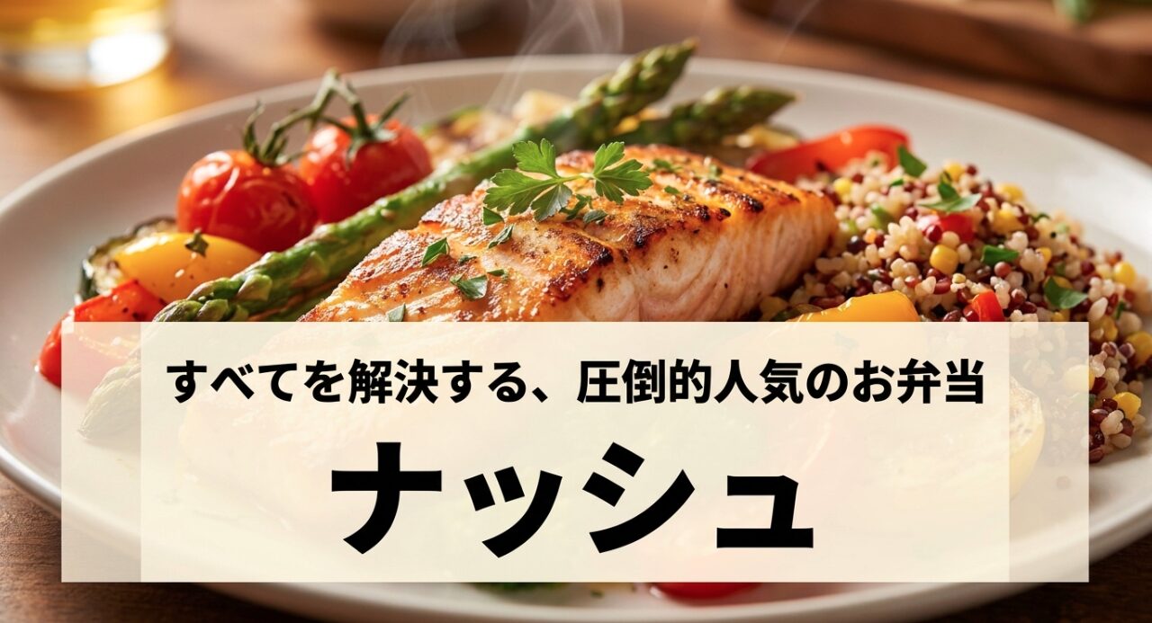 一人暮らしの食事の悩みをすべて解決する圧倒的人気のお弁当nosh（ナッシュ）